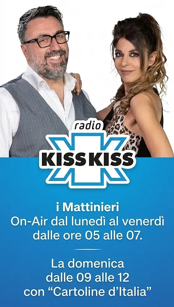 Max Poli e La Leti per I Mattinieri su Radio Kiss Kiss